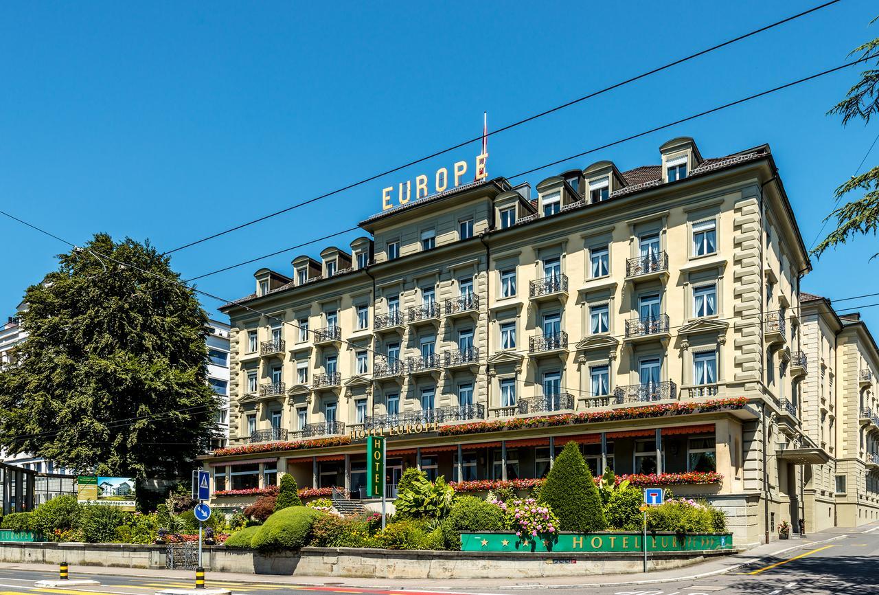 Grand Hotel Europe Luzern Buitenkant foto