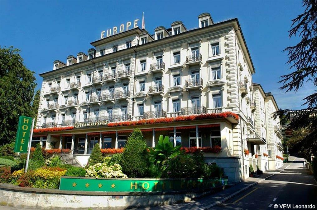 Grand Hotel Europe Luzern Buitenkant foto